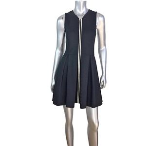 Club Monaco Black Fit & Flare Dress 4